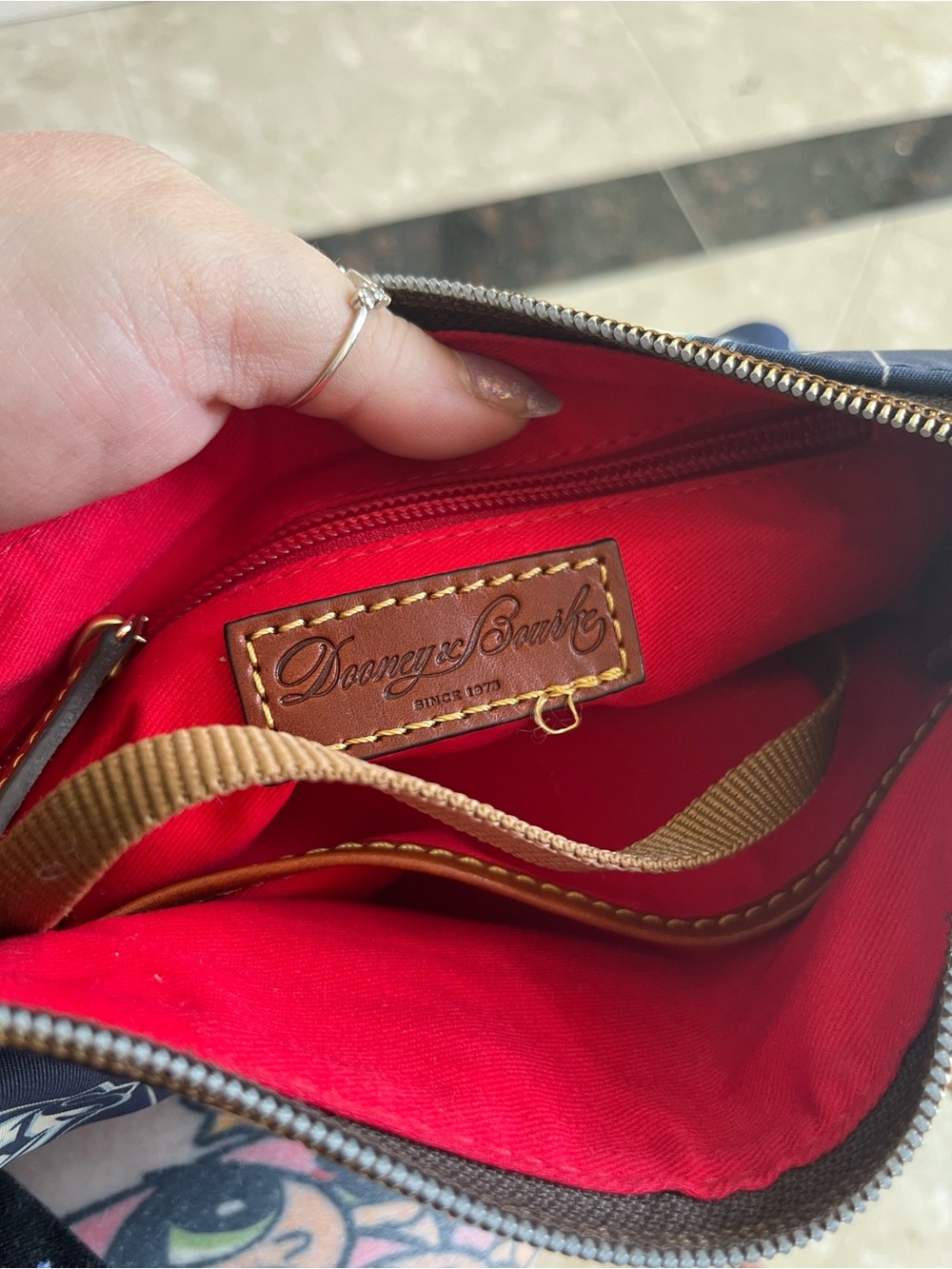 Dooney & bourke Tampa bay rays purse - Picture 5 of 6